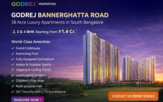 Godrej Bannerghatta New Launch – Investment Benefits & ROI Potential