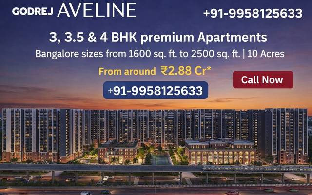 Godrej Aveline– Premium Residences in Bangalore