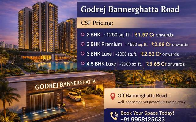 Godrej Project Bannerghatta Road: Close to IT Hubs & Essentials