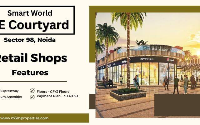 Smart World LE Courtyard Noida – A New Benchmark for Retail and Urban Commerce