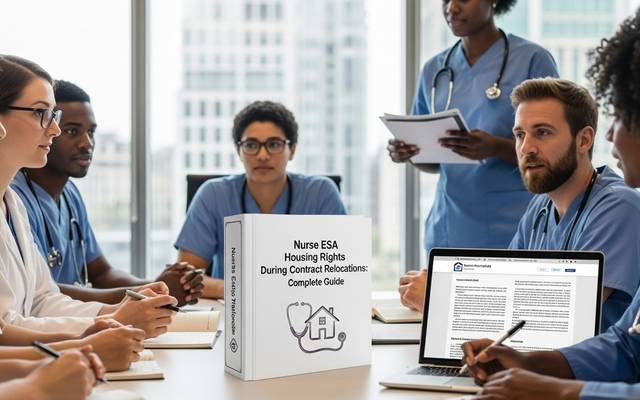 Nurse ESA Housing Rights During Contract Relocations: Complete Guide
