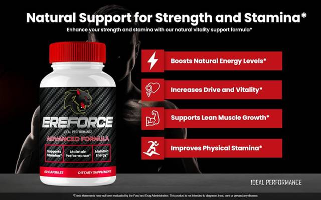 Ereforce Gummies Review and Buyer’s Guide: How This Natural Supplement Supports Endurance, Strength, and Confidence
