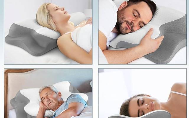 Derila ERGO Memory Foam Pillow Australia – Orthopedic Support for Neck, Shoulder, and Back Alignment