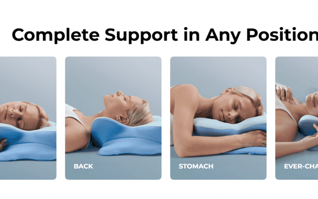Derila Ergo Pillow Canada – Therapeutic Memory Foam Pillow for Shoulder Support and Restful, Deep Sleep