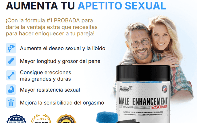 RagnarX Male Enhancement Gummies México – Vitalidad Masculina Natural?