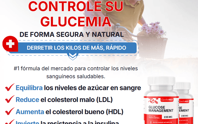 CardioNEX Glucose Management Mexico Apoyo Natural?
