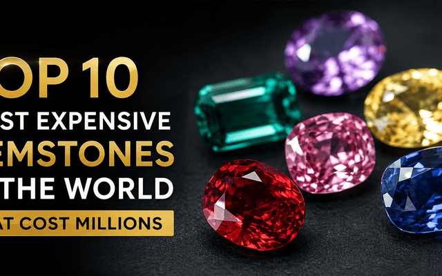 Top 10 Most Expensive Gemstones in the World That Cost Millions