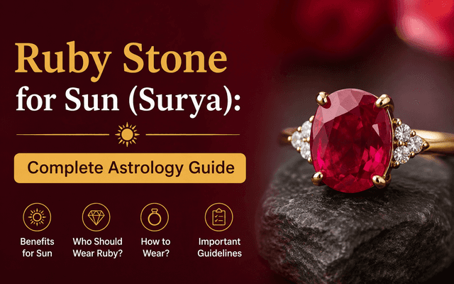 Ruby Stone for Sun (Surya): Complete Astrology Guide