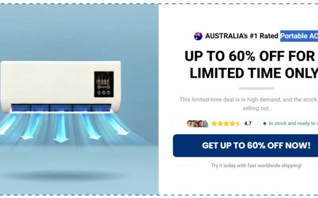 EpiCooler Portable Air Cooler Australia – Modern Compact AC Alternative Designed for Instant Cooling Comfort, Easy Portabilit