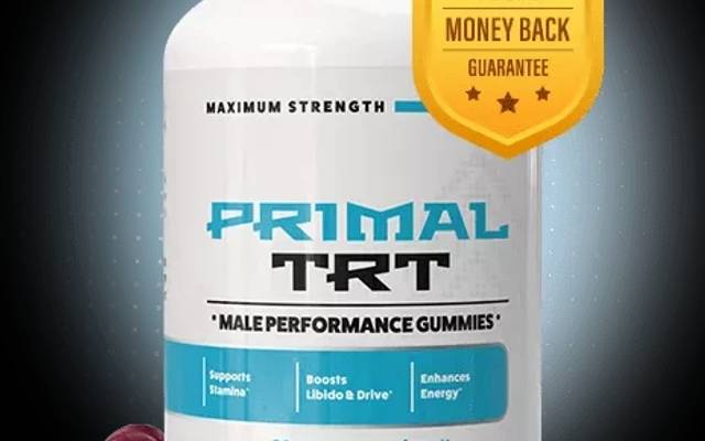 Primal TRT Male Enhancement Gummies for Daily Male Wellness – Supporting Strength, Metabolism, and Hormonal Health