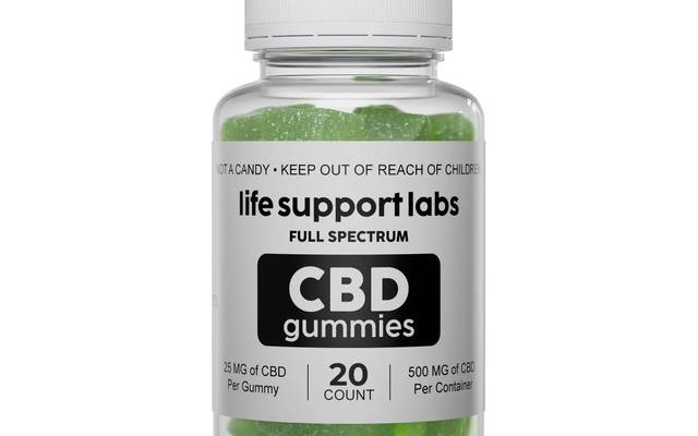 Life Support Labs CBD Gummies for Everyday Wellness Using Premium Hemp Extract and Natural Ingredients