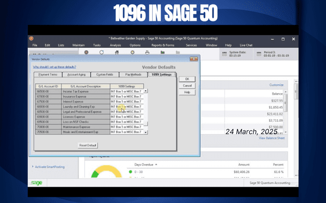 How to Print and/or eFile Form 1099 and 1096 in Sage 50: A Step-by-Step Guide