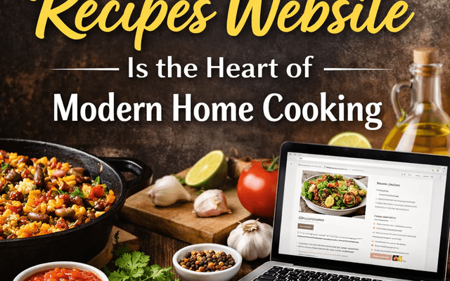 Why a Recipes Website Is the Heart of Modern Home Cooking