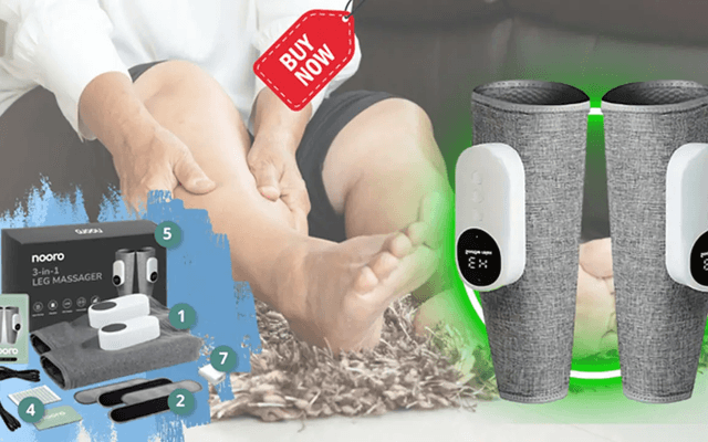 Nooro Leg Massager Reviews – Does It Really Relieve Leg Pain, Swelling, and Fatigue?