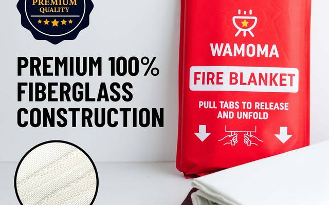 Wamoma Fire Blanket Reviews - Reliable Fire Protection for Home and Kitchen!