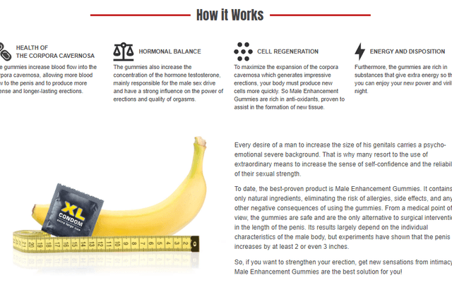 Balance Blends Male Enhancement Gummies - Real Sexual Performance Boosting System for Men?