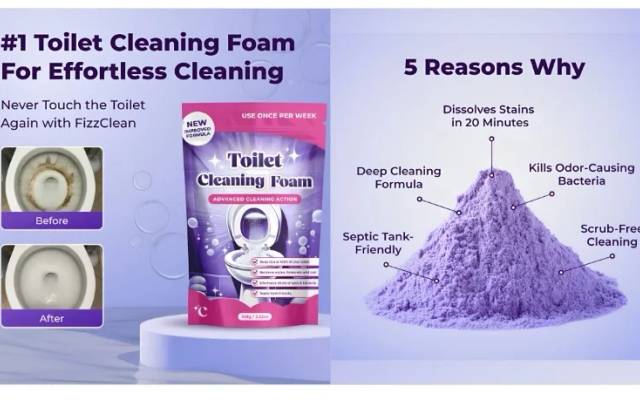 FizzClean Toilet Foam Reviews  (Independent Test) — Can This Foaming Cleaner Truly End Toilet Scrubbing Forever?