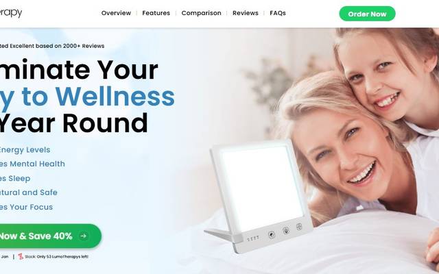 Lumo Therapy UK – (Popular Choice) Bright Light Therapy for Home & Office