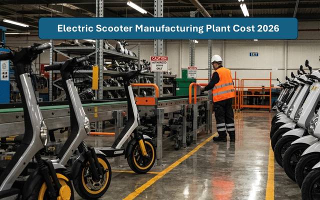 How to Setup a Electric Scooter Manufacturing Plant 2026: Cost, Licenses & Process Explained