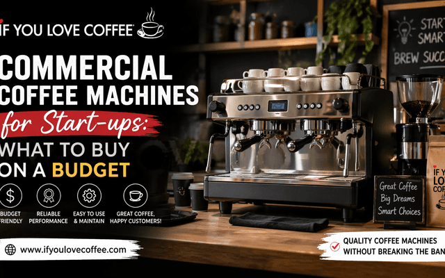 Commercial Coffee Machines for Start-ups: What to Buy on a Budget