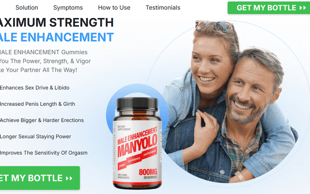 Manyolo Gummies for Men – Upgrade Energy, Endurance & Confidence