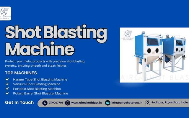 Shot Blasting Machine for Job Work Units in India