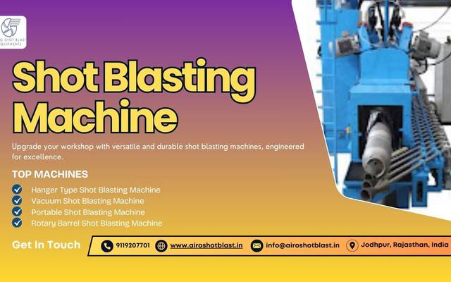 Shot Blasting Machine for Sheet Metal and Plate Cleaning