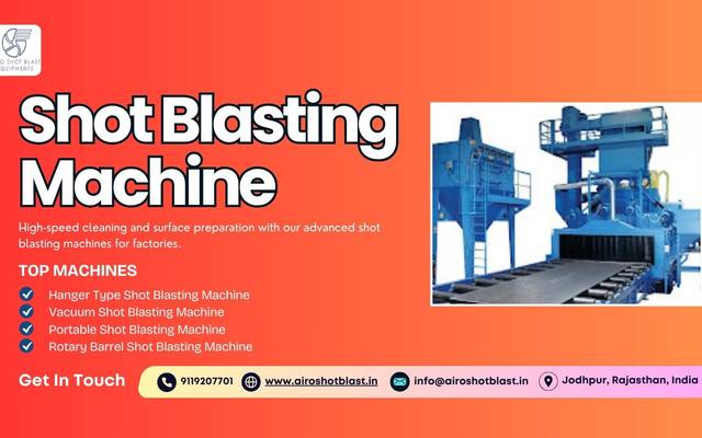 Shot Blasting Equipment for Pre-Coating Surface Preparation