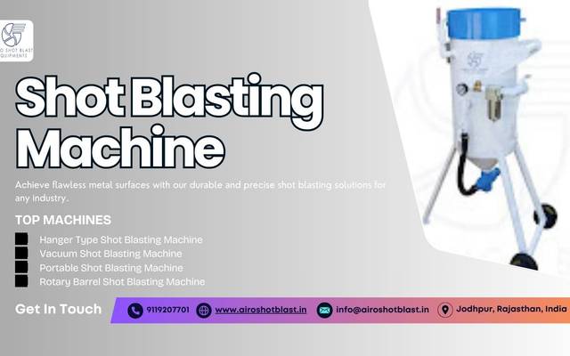 Durability Shot Blasting Machine for Harsh Industrial Use