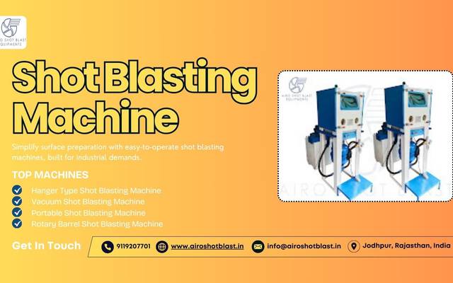 Dust-Free Shot Blasting for Industrial Units by Airo Shot Blast Equipments