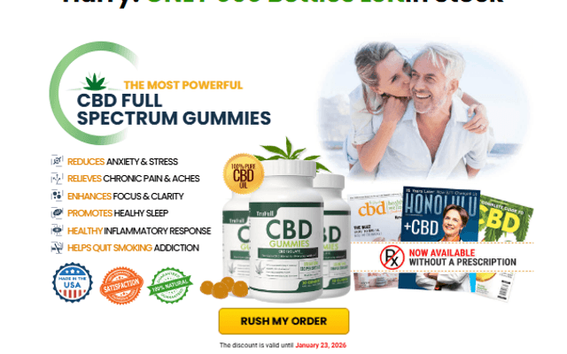TruFull CBD Gummies - (Urgent Report) Shocking Truth Exposed! UPDATE!