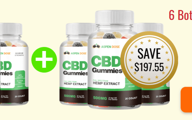 Aspen Dose CBD Gummies Reviews: Ingredients, Side Effects, Customer Complaints (Update)