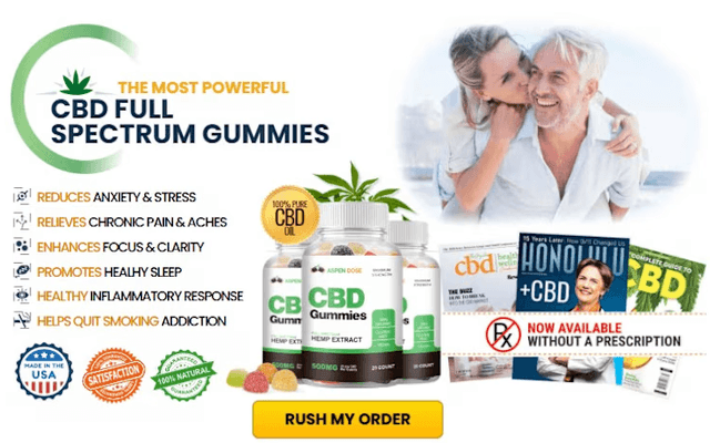 Aspen Dose CBD Gummies Before and After?