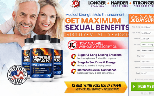 Horse Peak Male Enhancement Reviews™: Honest Facts About Performance, Stamina, and Energy