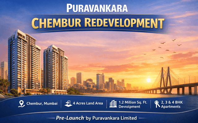 Puravankara Chembur: New 2, 3 & 4 BHK Homes in Prime Mumbai Location