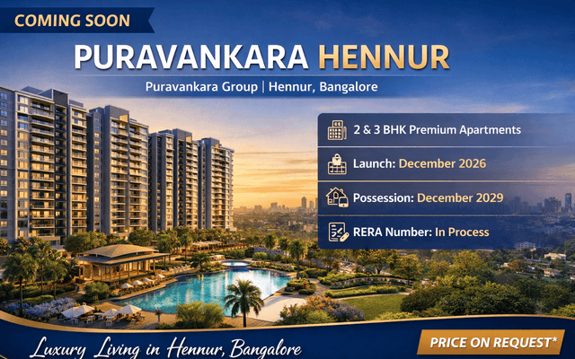 Puravankara Bangalore | Upcoming Luxury Apartments Launching 2026