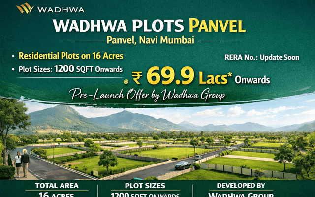 Premium Land Investment in Panvel by Wadhwa Group Navi Mumbai

