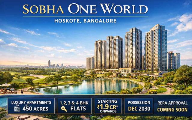 

Sobha Spacious Apartments with High Investment Potential in Bangalore
