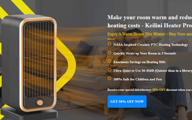 @+@ Dot COM HeatEr RevieW: Portable Warmth Without High Power BillS