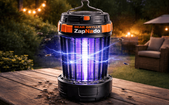 @$! BeaR GryllS ZapNadO Bug ZaPPer: Modern Solution for Mosquito ProblemS!