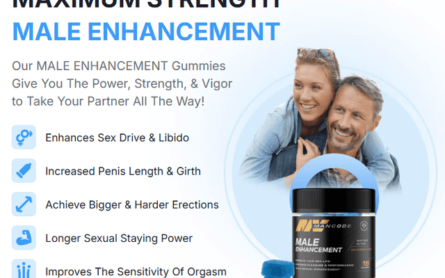 MANCODE Gummies NZ | Natural Male Enhancement & Energy Support?