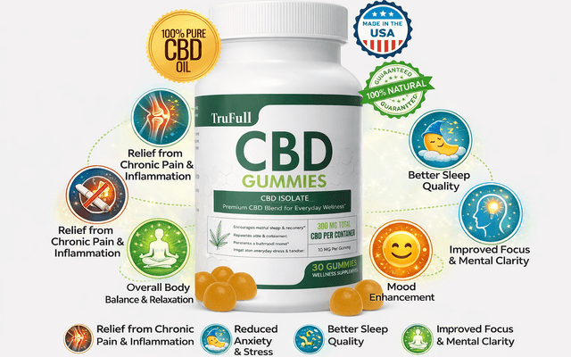 TruFull CBD Gummies (2026 Reviews): for Sleep – Can These CBD Gummies Improve Nighttime Rest?