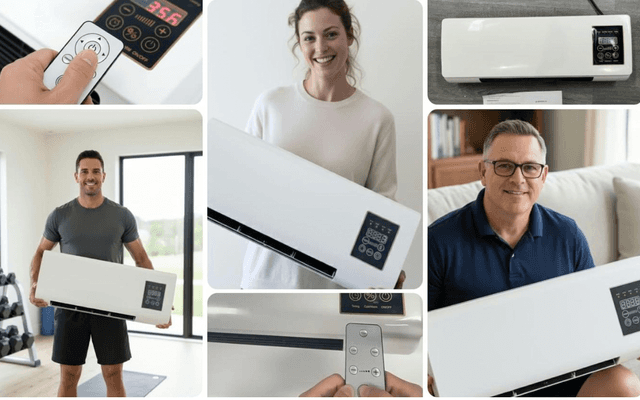 Experience Fast, Quiet Heati,NG with HeatOOr Portable Heater⁓※