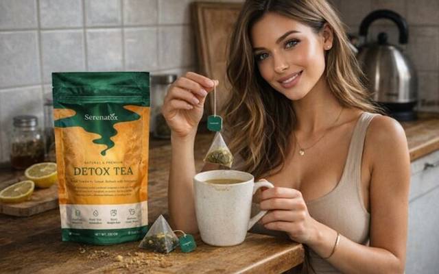 @#~SerenaTOx DetoX Tea: Herbal Blend for Total Wellness