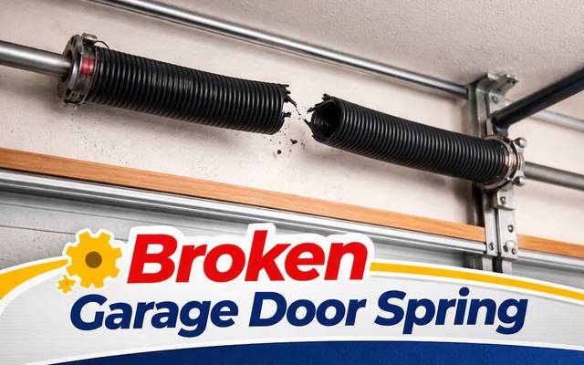 Broken Garage Door Spring Repair OKC: What Homeowners Need to Know