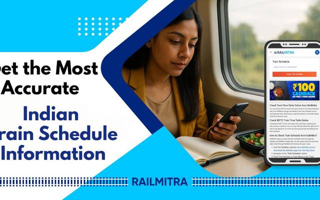 Are You Planning A Trip And Want To Check Train Schedule?