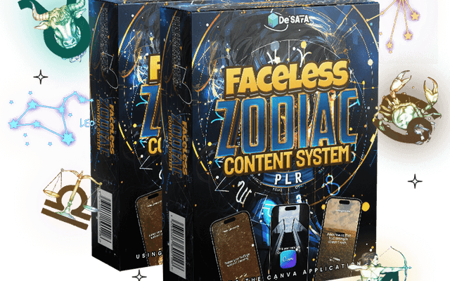 Faceless Zodiac Content System PLR Review – Post Daily or Resell Instantly Without Content Burnout