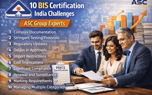 10 BIS Certification India Challenges & ASC Group Support