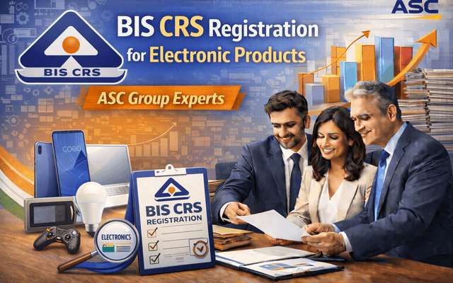 Simplified BIS CRS Registration for Electronic Products | ASC