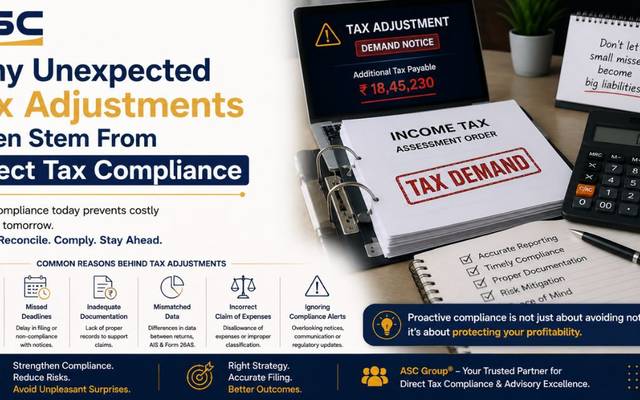 Why Unexpected Tax Adjustments Often Stem From Direct Tax Compliance Decisions Made Earlier in the Financial Year